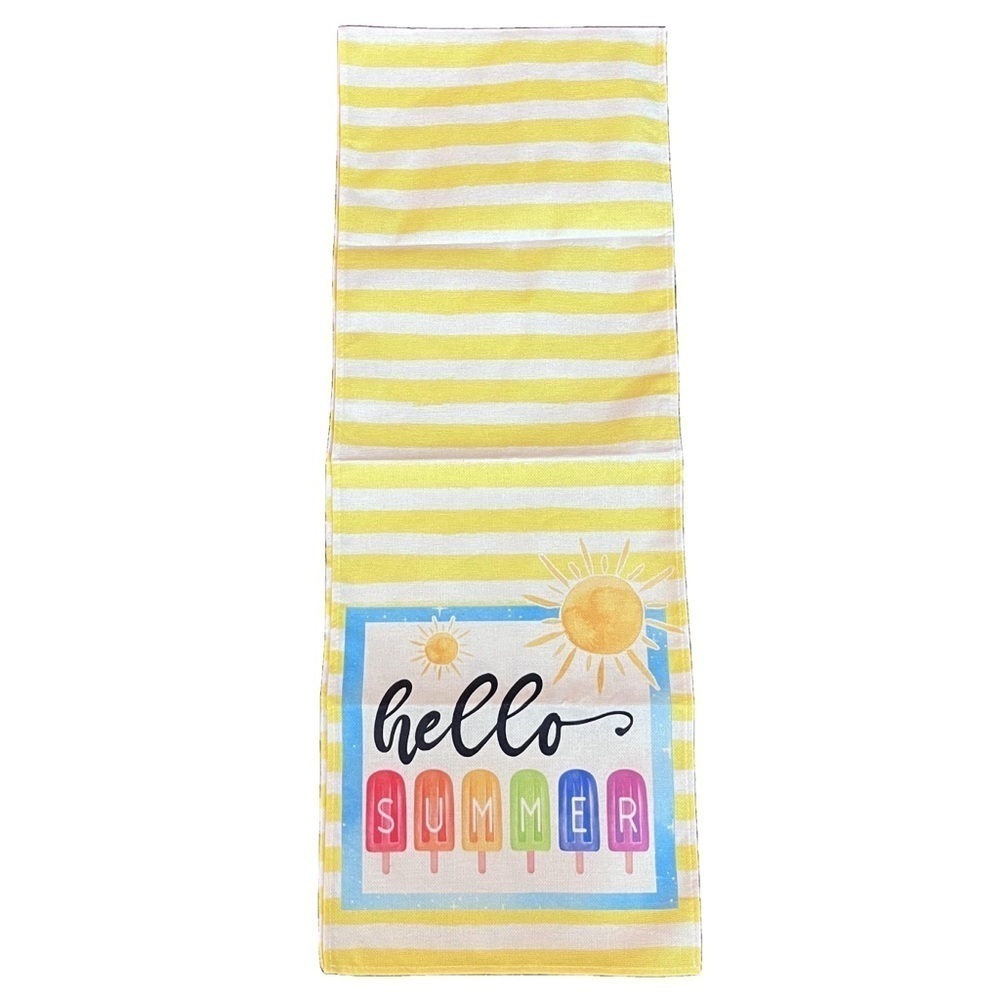Hello Summer Table Runner - Picture 2 of 4